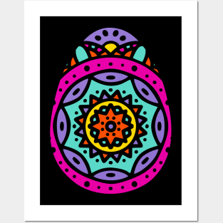 Mandala Easter Egg Posters and Art